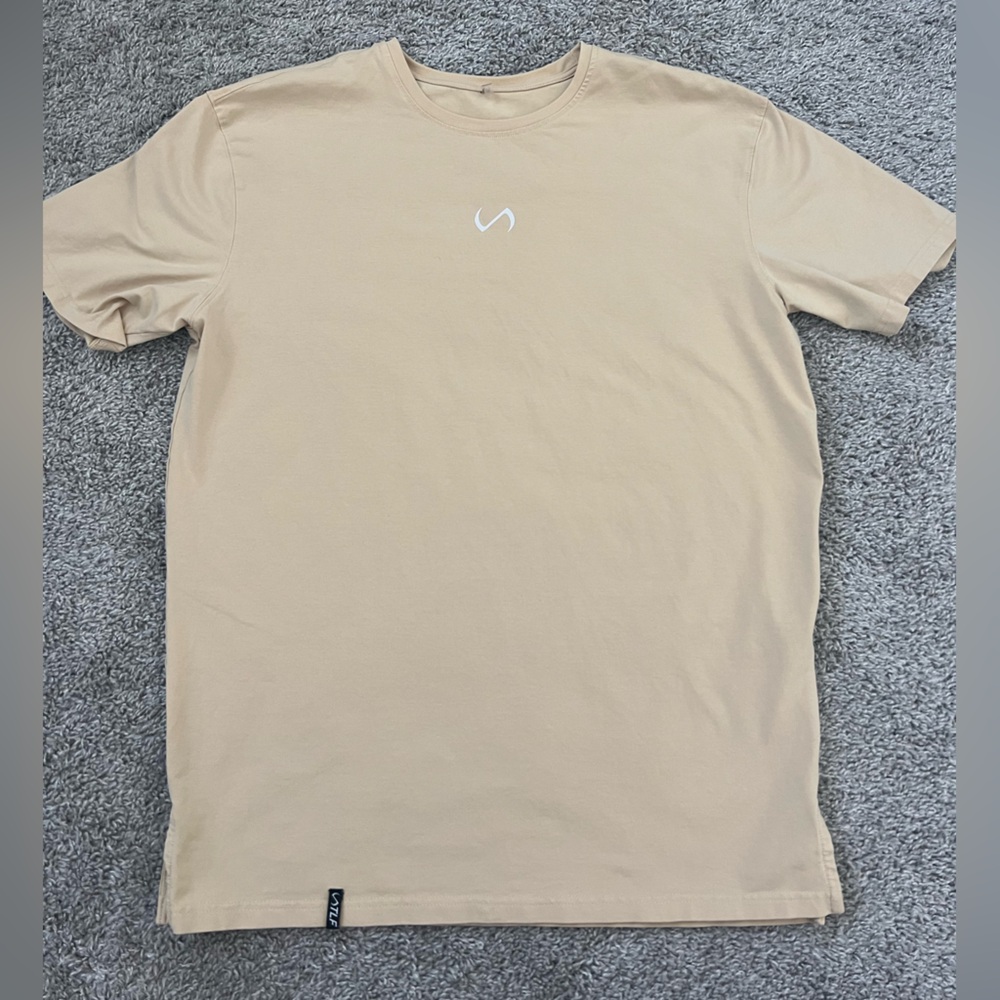 Beige TLF “pump” cover oversized medium women’s